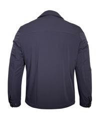WATERVILLE INSIDE QUILT SHIRT JACKET - NAVY