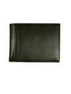 BOSCA 1911 SAFFIANO SMALL BIFOLD WALLET - GREEN