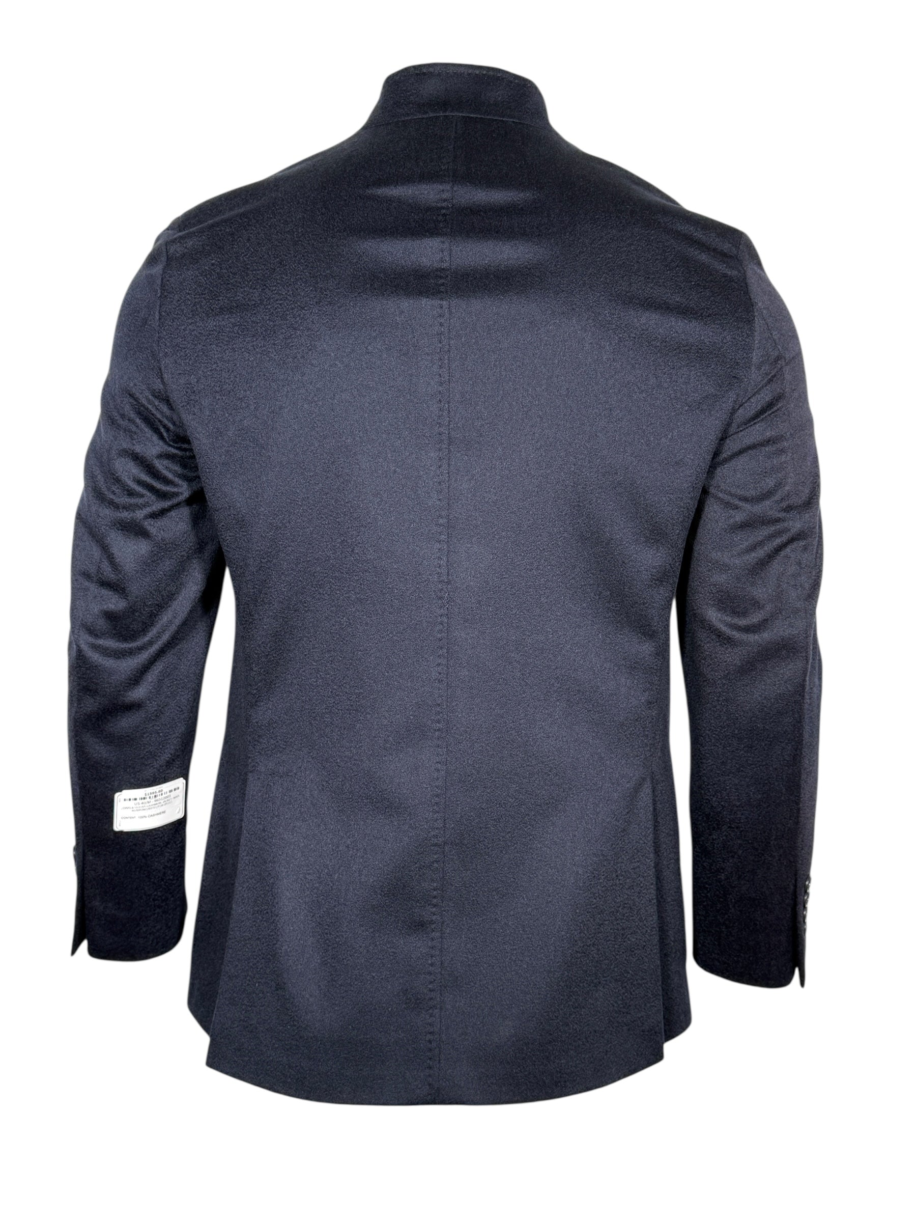 OARS & OLD IVY CASHMERE JACKET - NAVY
