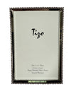 TIZO PICTURE FRAME - HAND POLISHED BEADED METAL
