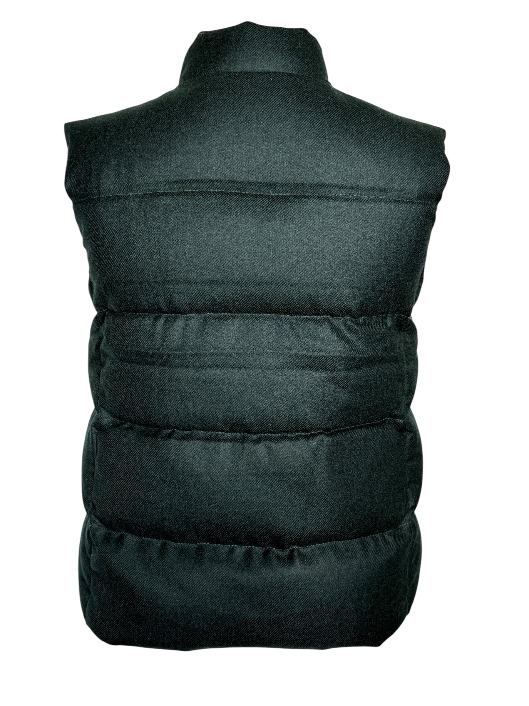 AMINA RUBINACCI LORO PIANA VEST - MALACHITE