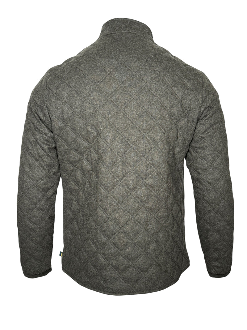ALAN PAINE RICHMOND QUILTED JACKET - OLIVE