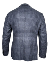 L.B.M. 1911 TAILORED WOOL HOUNDSTOOTH SPORT COAT - NAVY