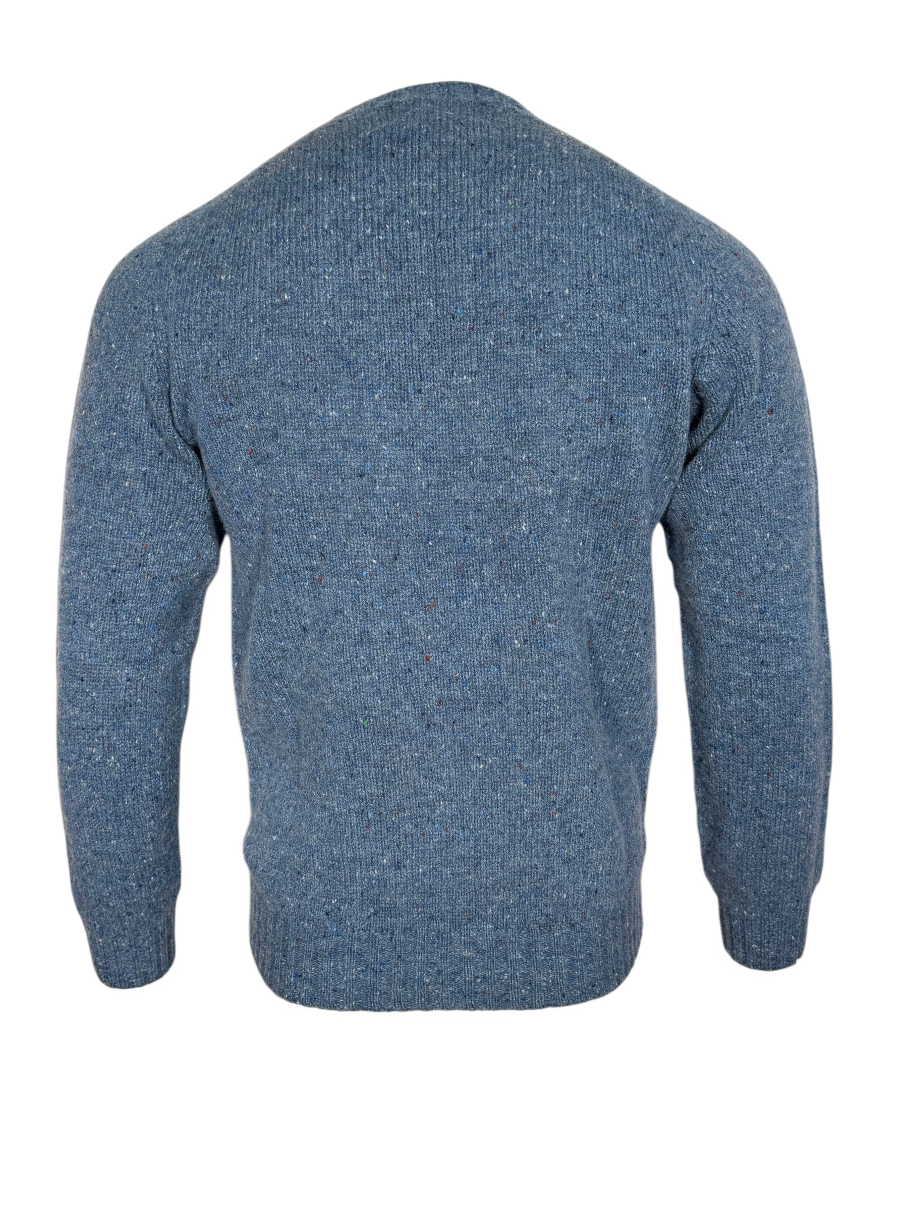 HARLEY OF SCOTLAND DONEGAL WOOL SWEATER - OSSIAN