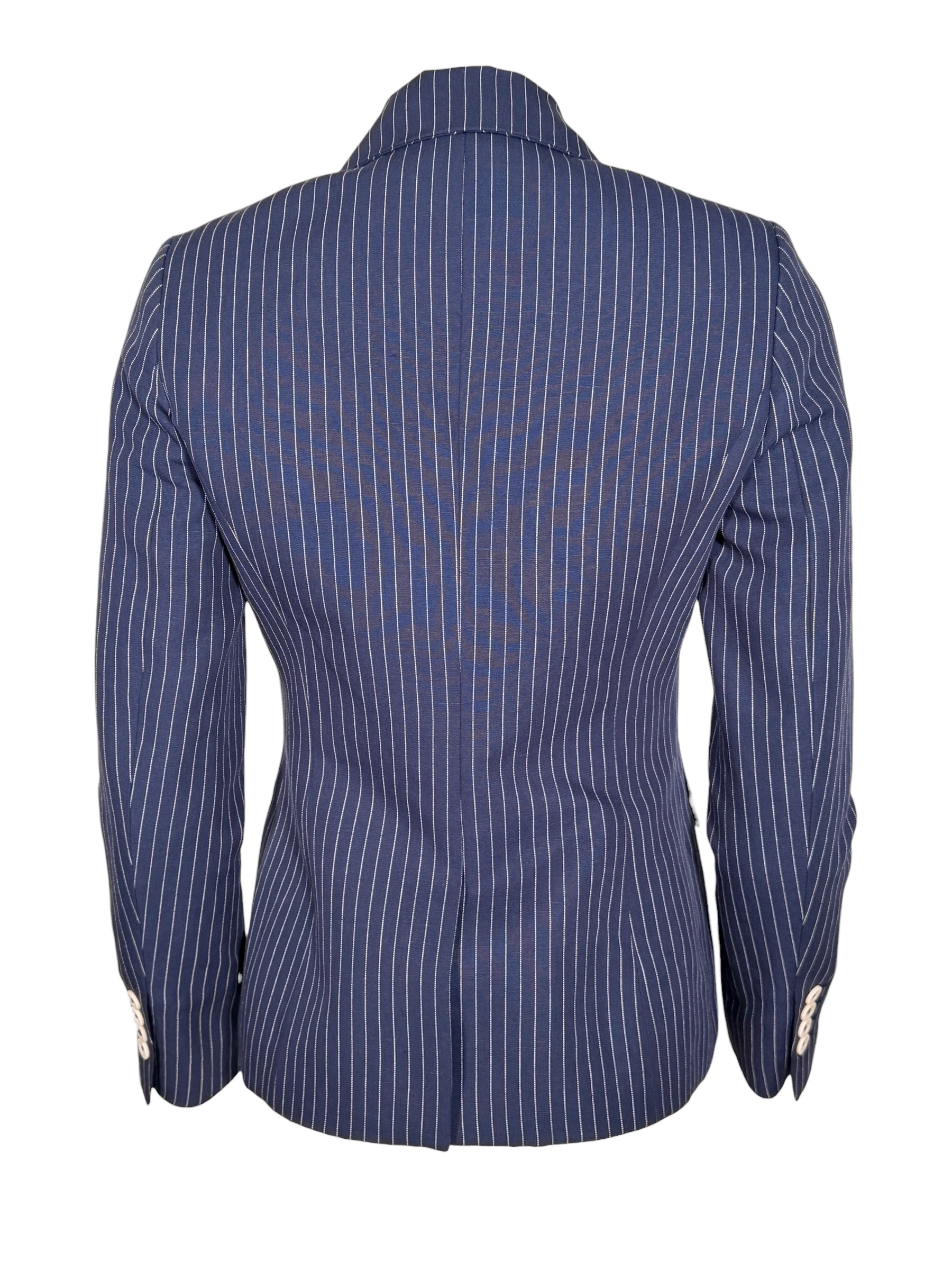 INES DE LA FRESSANGE NICOLETTA JACKET - BLUE/NAVY STRIPE