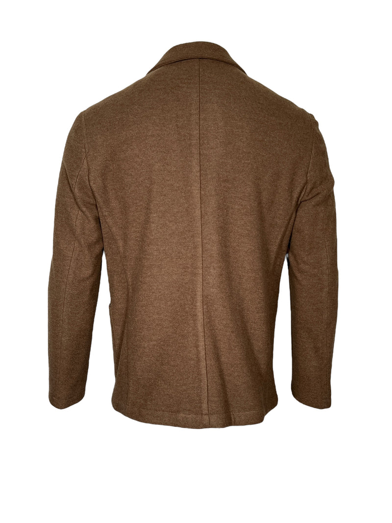 PORTO LORO PIANA WOOL JACKET - VICUNA