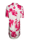 OUI FLORAL DRESS - PINK & WHITE
