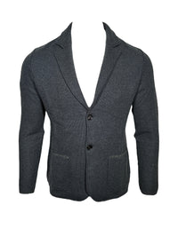 MAURIZIO BALDASSARI WOOL-COT SWACKET - FOREST NIGHT