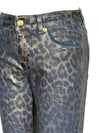 MAC WOMEN'S RICH SLIM JEAN - METALLIC LEOPARD