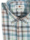 ALAN PAINE CLASSIC FIT SHIRT - LIGHT BLUE/NAVY/TURQUOISE OPEN CHECK