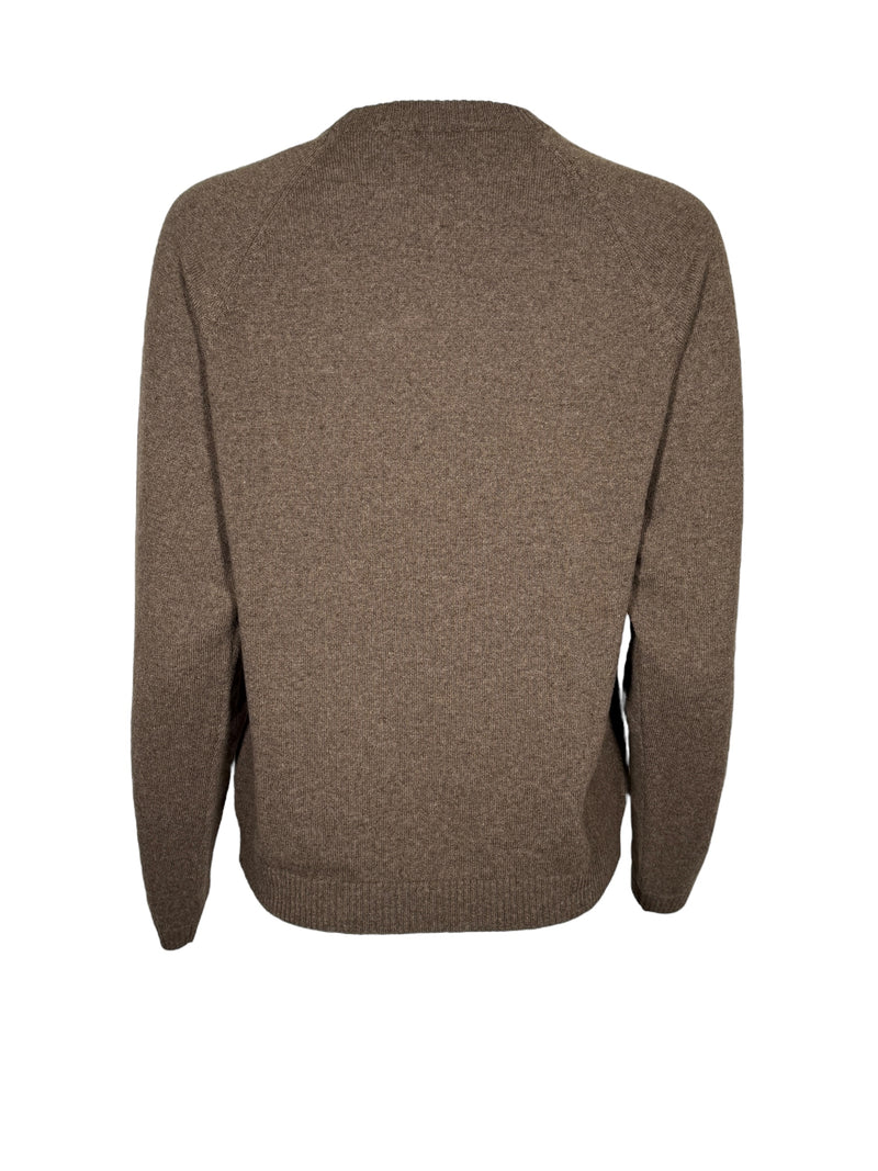 FLORA FEDI CASHMERE SWEATER - CASTORO