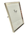 TIZO PICTURE FRAME - HAND POLISHED BEADED METAL