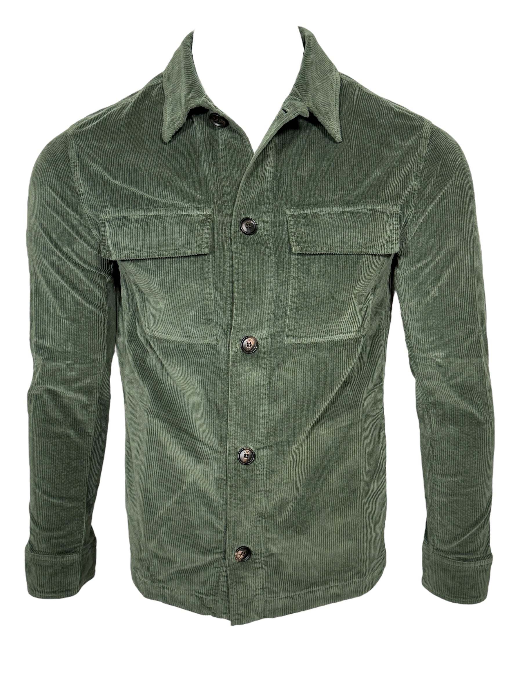 MASON'S CORDUROY OVERSHIRT - SPRUCE