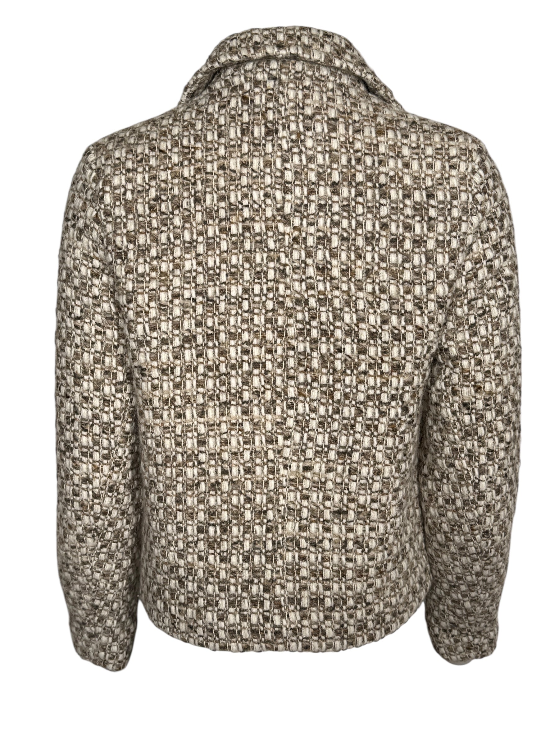SAND COPENHAGEN SHORT JACKET - TAN MIX