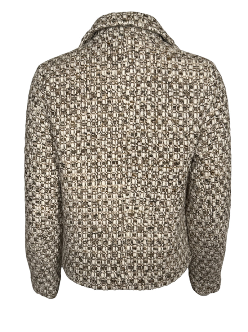 SAND COPENHAGEN SHORT JACKET - TAN MIX