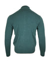 ADESI CASHMERE MEN'S TIPPED FULL ZIP SWEATER - DRAGO/CITY