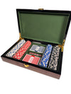 TIZO WOOD POKER SET - EBONY