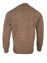 HARLEY OF SCOTLAND DONEGAL WOOL SWEATER - TORRIDON