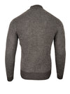 PERU UNLIMITED 1/4 ZIP HOUNDSTOOTH SWEATER - BLACK/GREY