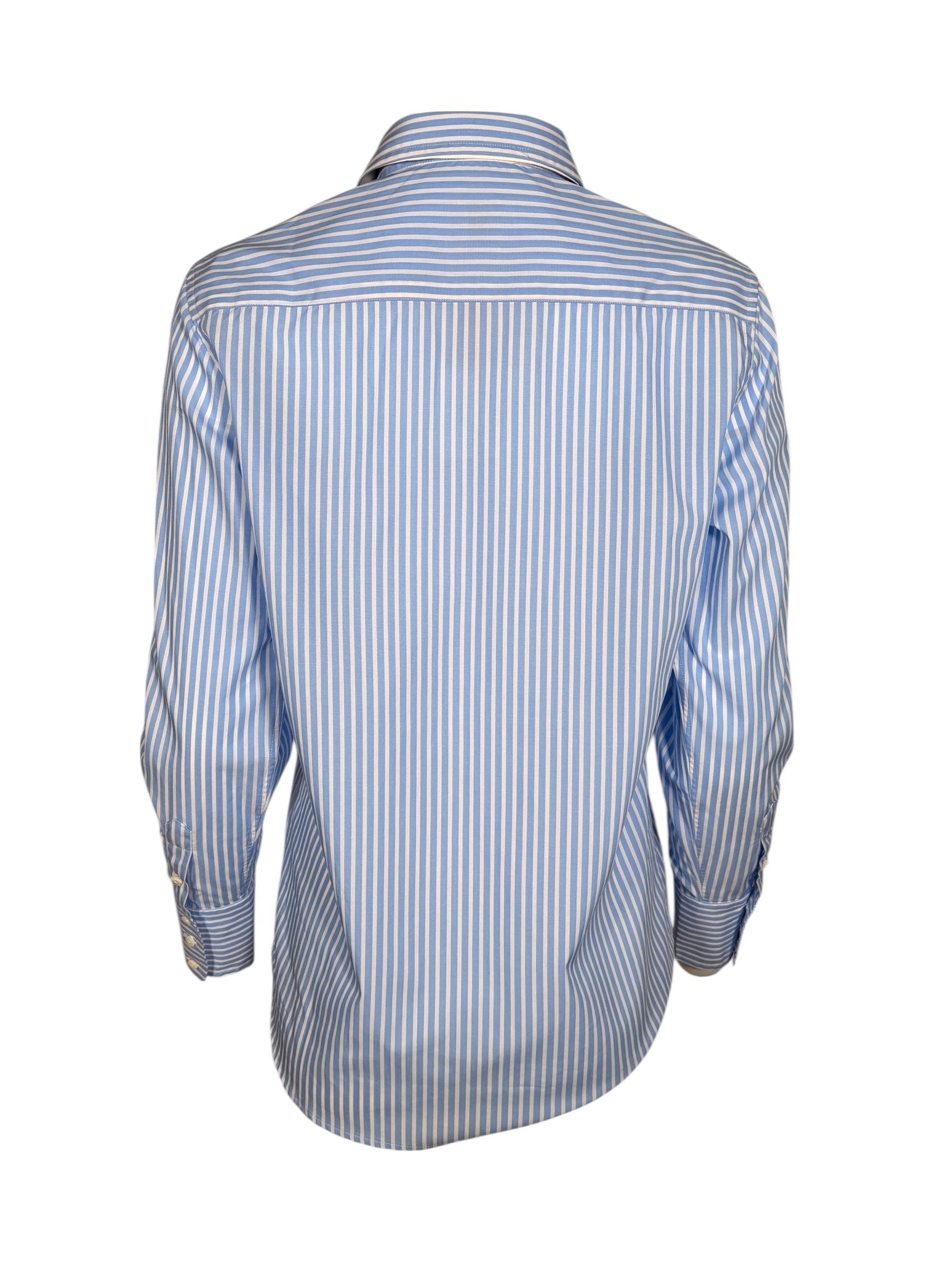 INES DE LA FRESSANGE MAUREEN SHIRT - BLUE/WHITE STRIPE