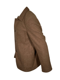 PORTO LORO PIANA WOOL JACKET - VICUNA