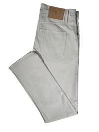 PT TORINO COTTON-CASHMERE STRETCH JEAN - BEIGE CHIARO