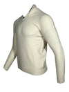 FLY3 REVERSIBLE 1/4 ZIP SWEATER - WINTER WHITE