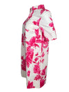 OUI FLORAL DRESS - PINK & WHITE