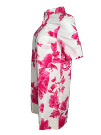 OUI FLORAL DRESS - PINK & WHITE