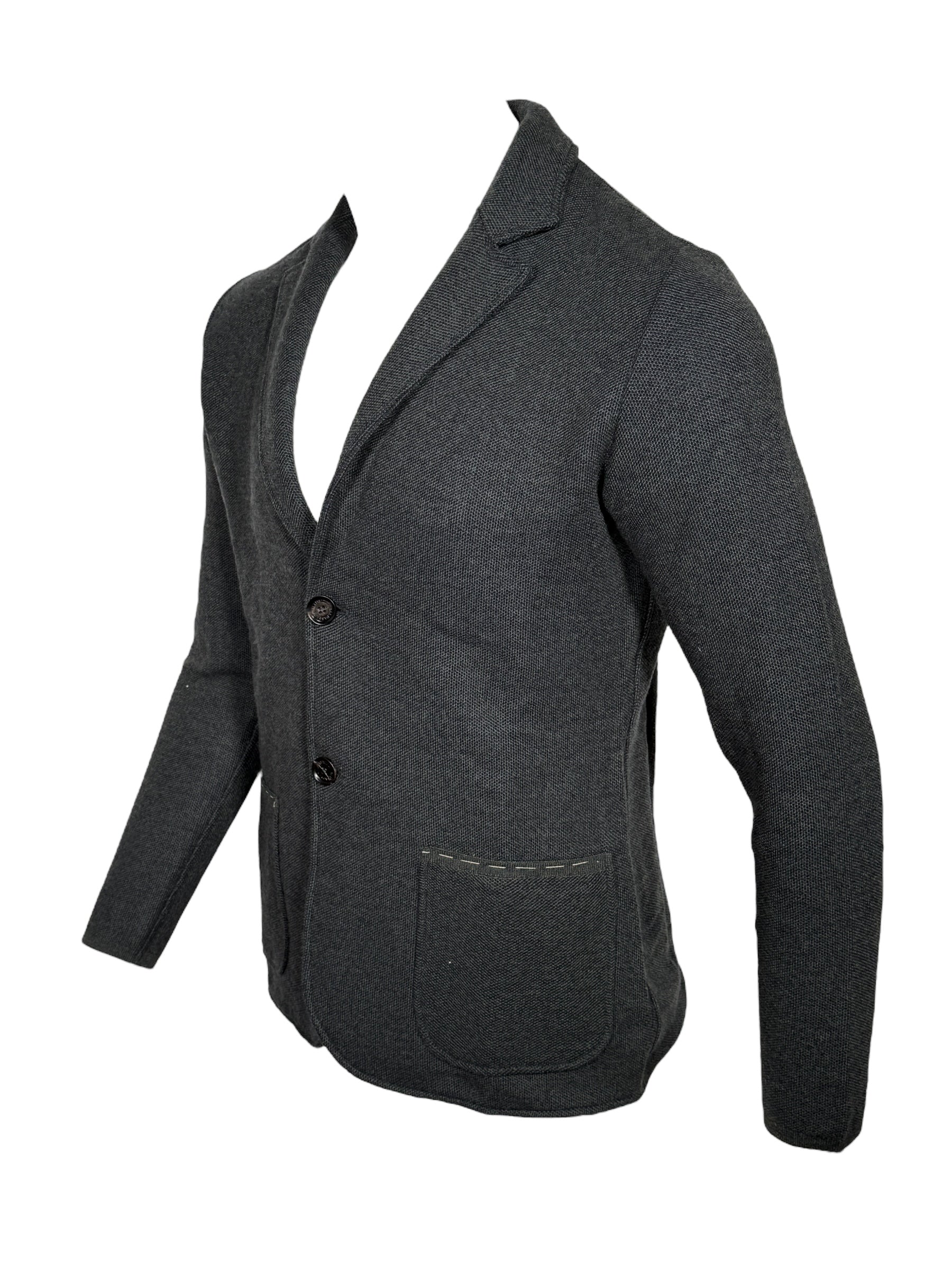 MAURIZIO BALDASSARI WOOL-COT SWACKET - FOREST NIGHT – Button