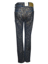 MAC WOMEN'S RICH SLIM JEAN - METALLIC LEOPARD