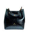 CUOIERIA FIORENTINA ALICE SMALL BUCKET BAG - METALLIC TEAL