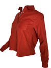CAMICETTASNOB SOLID BABY CORDUROY BLOUSE - PAPRIKA