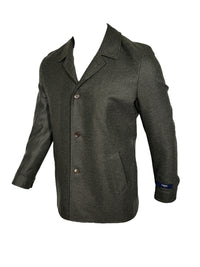 OARS & OLD IVY LORO PIANA WOOL/CASHMERE JACKET - BOTTLE GREEN