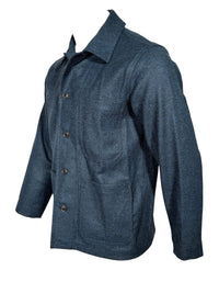LONDON TRADITION MEN’S HACKNEY JACKET - OCEAN & PETROL