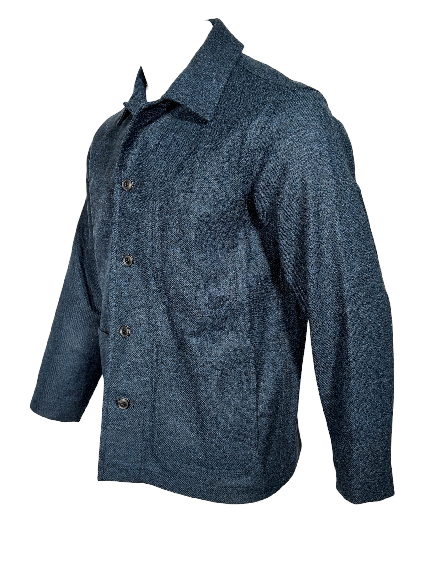 LONDON TRADITION MEN’S HACKNEY JACKET - OCEAN & PETROL