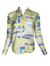 ANNA MARIA PALETTI BLOUSE - BLUE PRINT