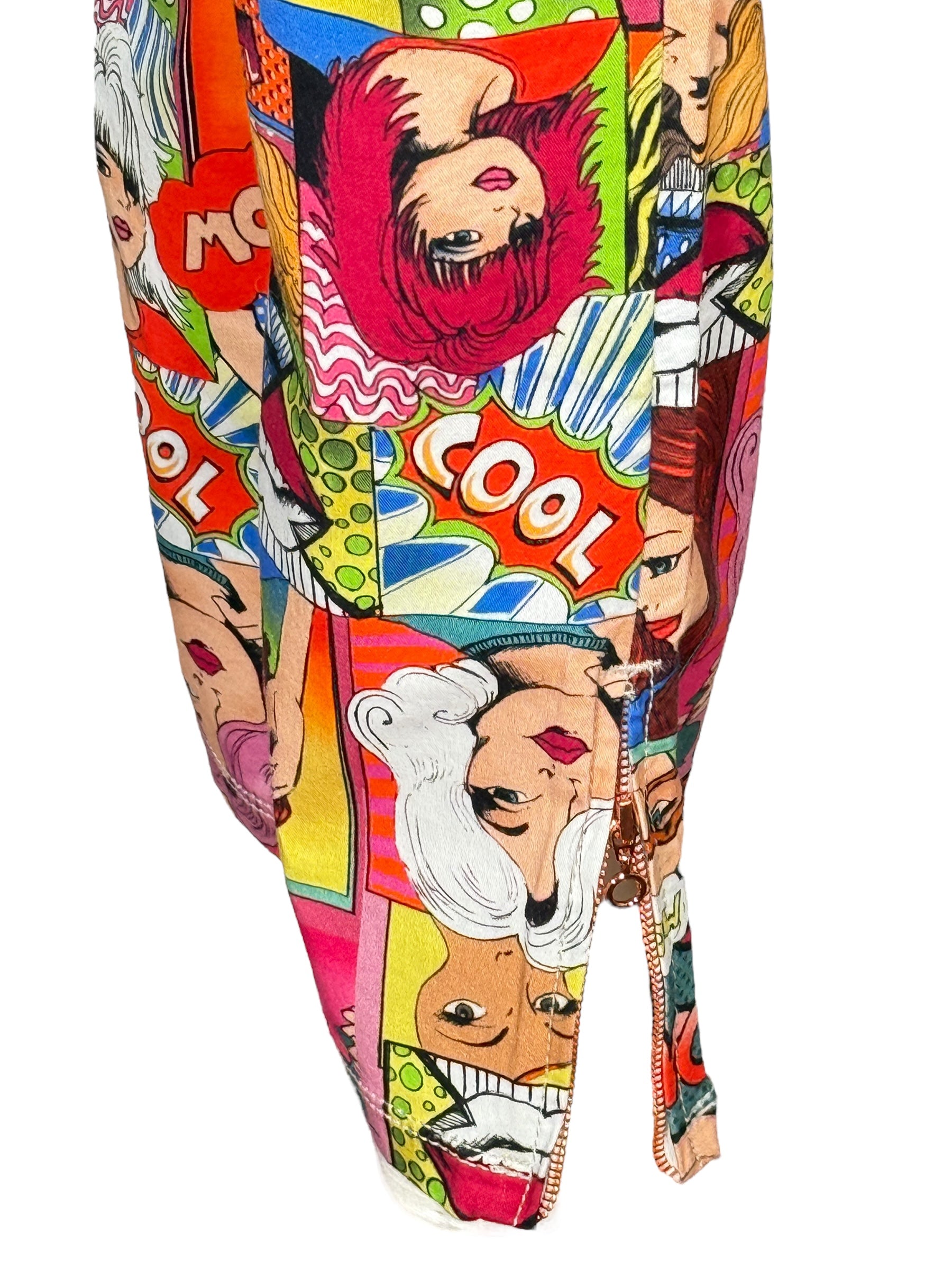 MAC WOMEN'S DREAM CHIC JEAN - COMIC STRIP PRINT