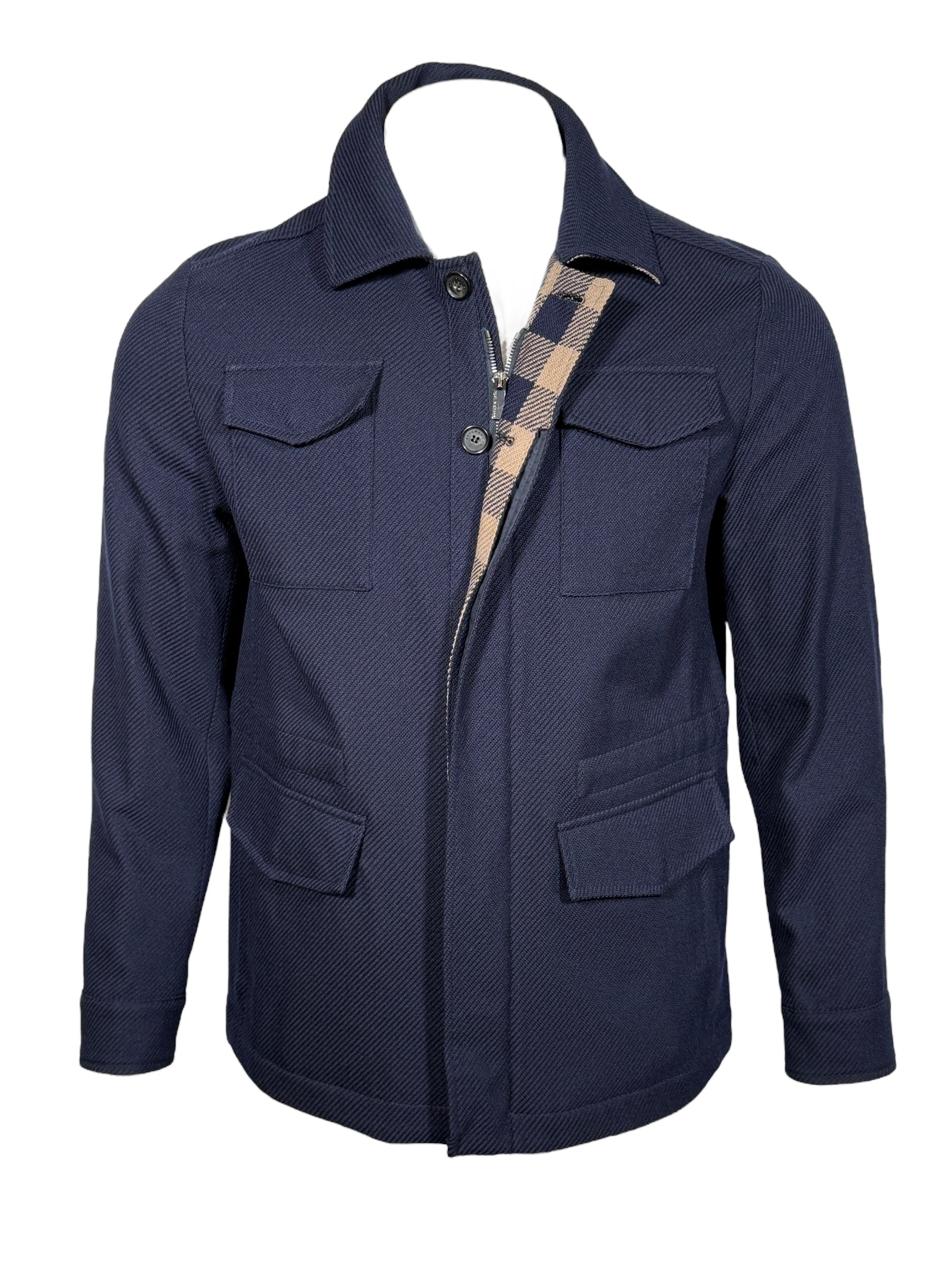 PAUL & SHARK MEN'S RIVIERA FIELD JACKET - NAVY