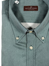 BUTTON DOWN SPORT SHIRT - BRUSHED SOLID GREEN