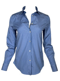 GIANGI NAPOLI WOMEN'S CATY STRIPE SHIRT - BLUE/NAVY