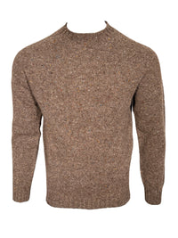 HARLEY OF SCOTLAND DONEGAL WOOL SWEATER - TORRIDON