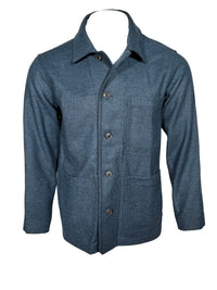 LONDON TRADITION MEN’S HACKNEY JACKET - OCEAN & PETROL