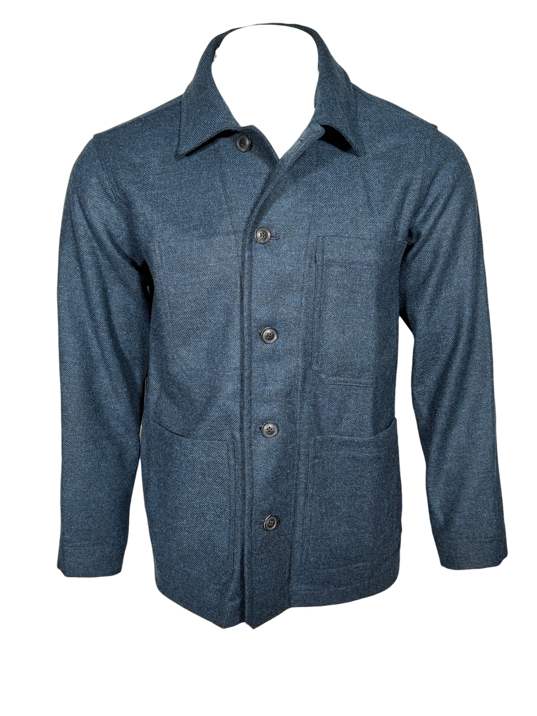 LONDON TRADITION MEN’S HACKNEY JACKET - OCEAN & PETROL