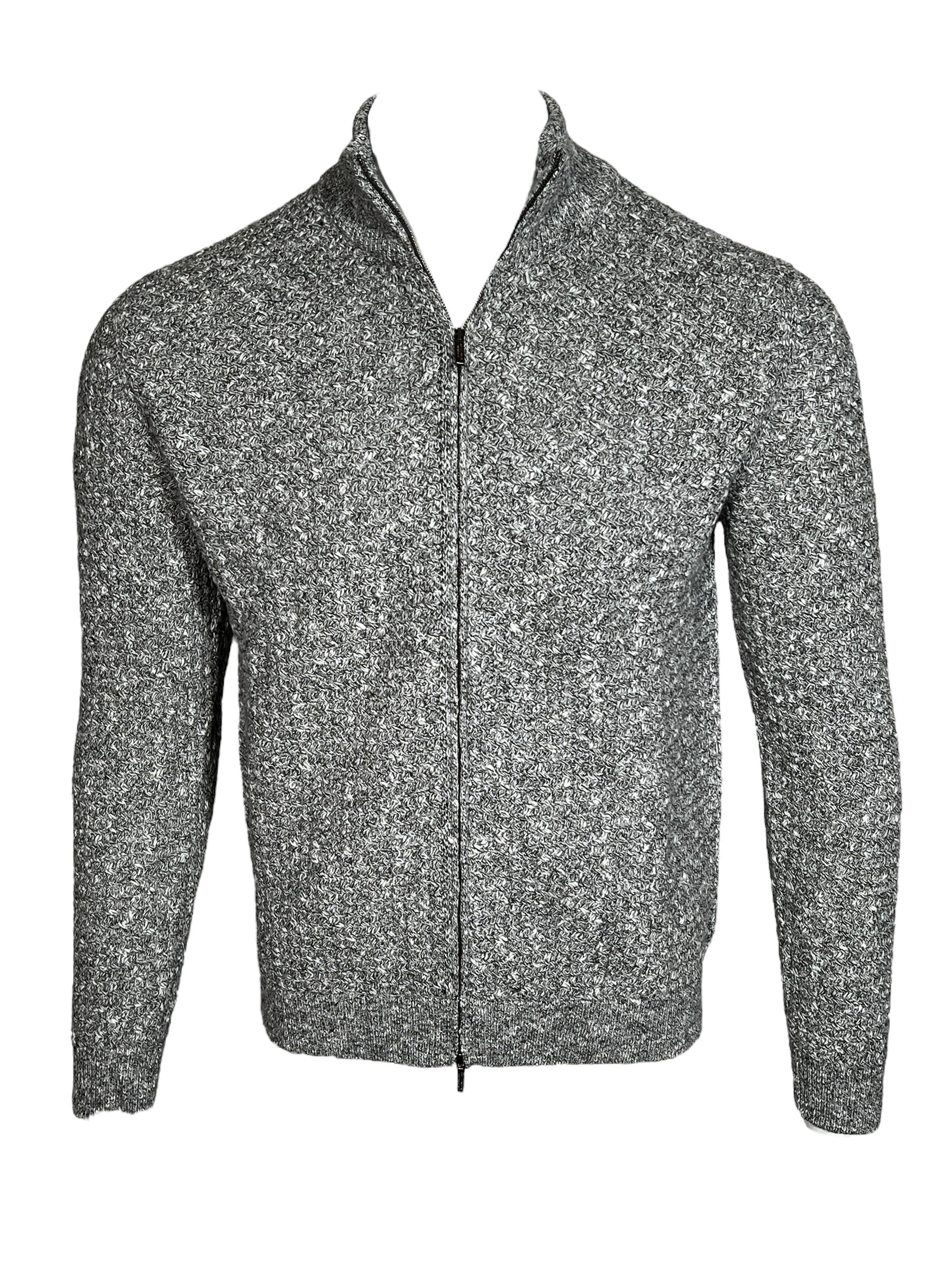 MAURIZIO BALDASSARI ニット風ジャケット　新品・未使用 Maurizio Baldassari - Forest Night Bomber Jacket