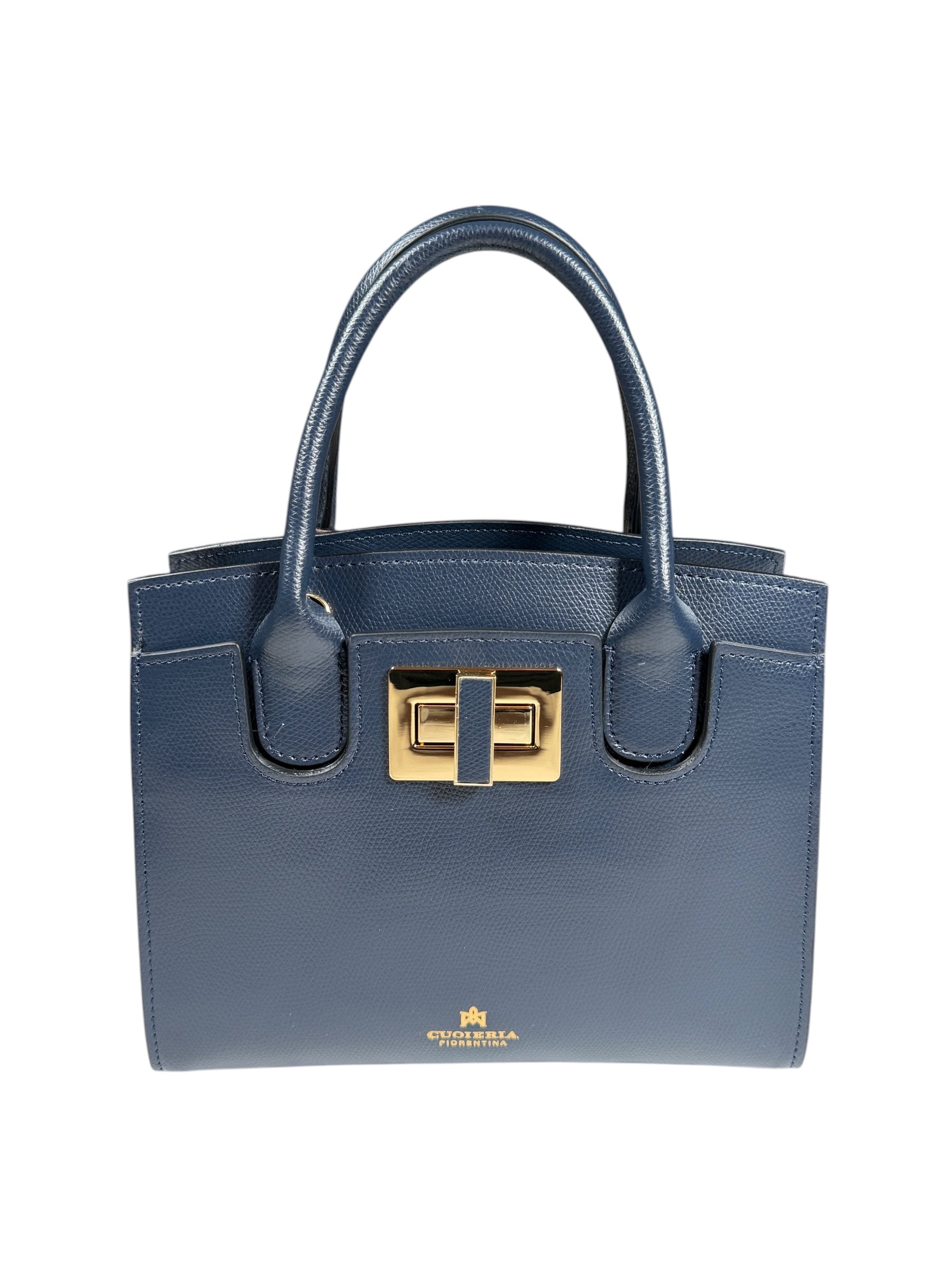 CUOIERIA FIORENTINA BELLA MINI TOTE - NAVY