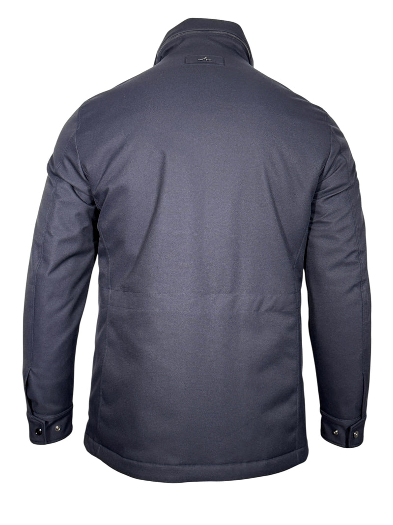 PAUL & SHARK MEN'S TYPHOON X-SOFT CAR COAT - DARK NAVY