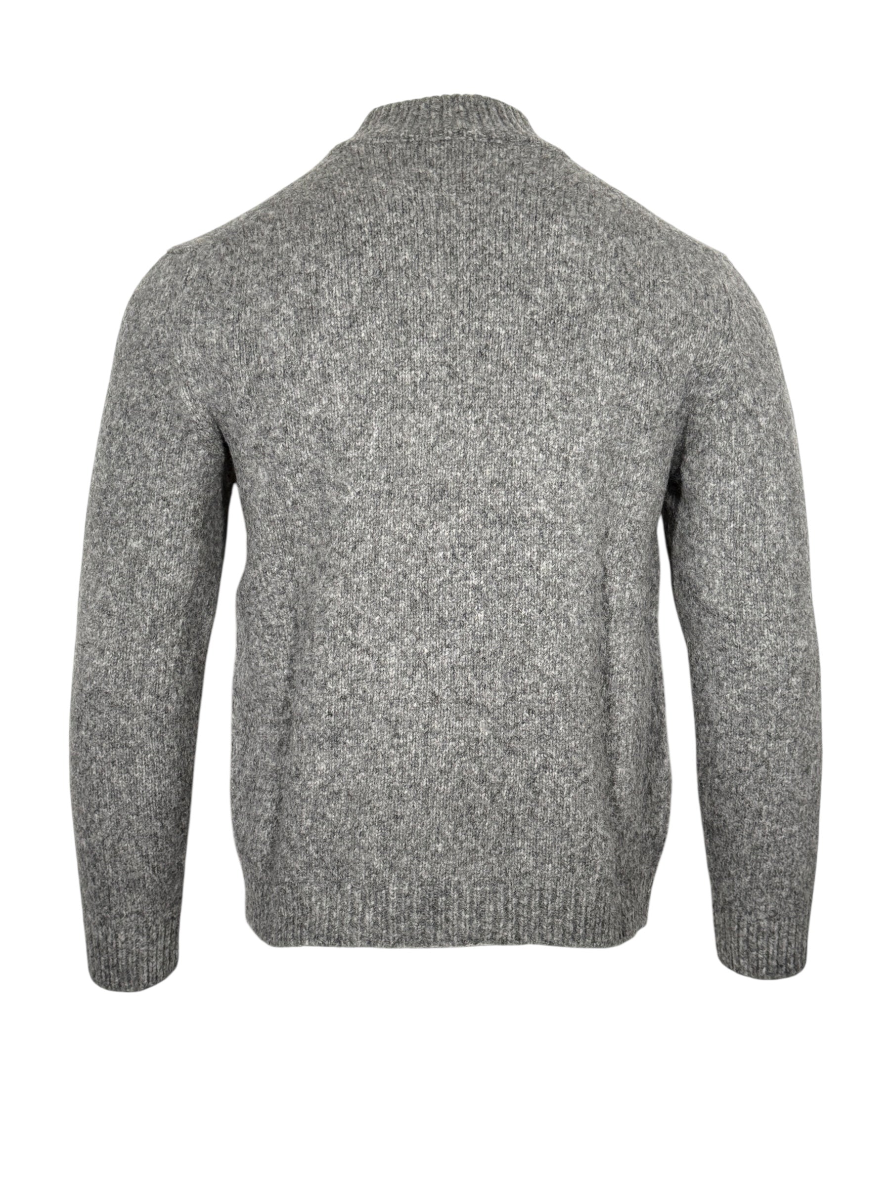 SETTEFILI CASHMERE - FULL BUTTON MEN'S CARDIGAN - GREY