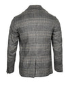 MANTO LORO PIANA WOOL SPORT COAT - CHARCOAL CHECK