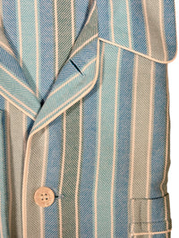 DEREK ROSE MEN'S CLASSIC FIT PAJAMA SET - KELBURN 15 BLUE